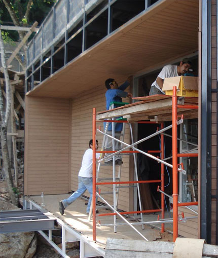Plastico Reciclado para Construcción