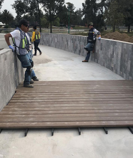 Plastico Reciclado para Construcción