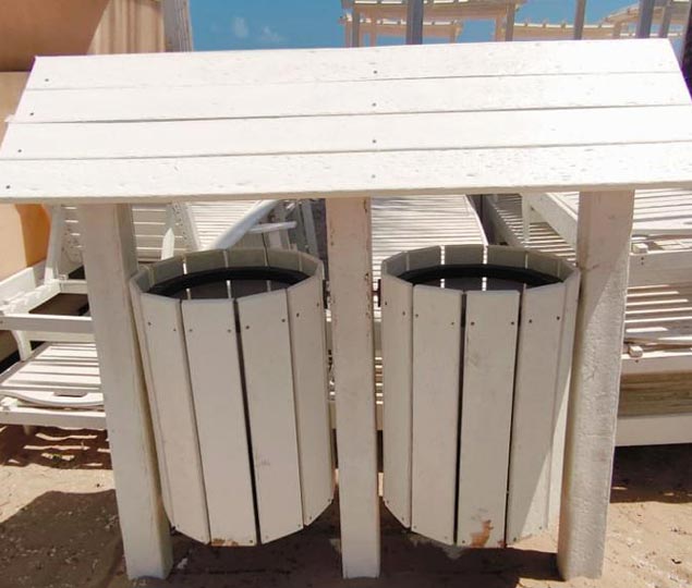Mobiliario Urbano de Plástico Reciclado