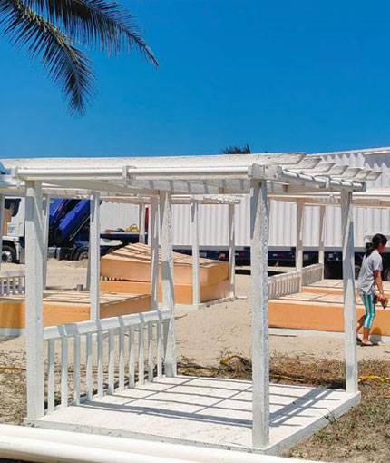 Mobiliario Urbano de Plástico Reciclado